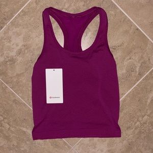 Lululemon Swiftly Tech Racerback 2.0 Race| Size 2| Purple Highlight